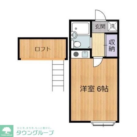 アーバンライフB棟の物件間取画像